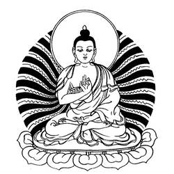 Malvorlage: Hinduistische Mythologie: Buddha (Götter und Göttinnen) #89576 - Kostenlose Malvorlagen zum Ausdrucken