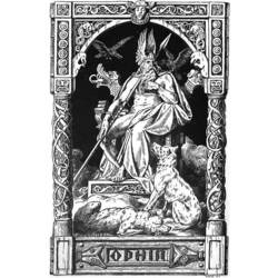 Malvorlage: Nordische Mythologie (Götter und Göttinnen) #110414 - Kostenlose Malvorlagen zum Ausdrucken