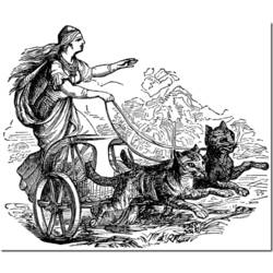 Malvorlage: Nordische Mythologie (Götter und Göttinnen) #110424 - Kostenlose Malvorlagen zum Ausdrucken