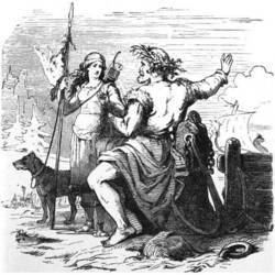 Malvorlage: Nordische Mythologie (Götter und Göttinnen) #110428 - Kostenlose Malvorlagen zum Ausdrucken
