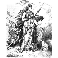 Malvorlage: Nordische Mythologie (Götter und Göttinnen) #110431 - Kostenlose Malvorlagen zum Ausdrucken