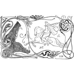 Malvorlage: Nordische Mythologie (Götter und Göttinnen) #110557 - Kostenlose Malvorlagen zum Ausdrucken