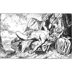Malvorlage: Nordische Mythologie (Götter und Göttinnen) #110573 - Kostenlose Malvorlagen zum Ausdrucken