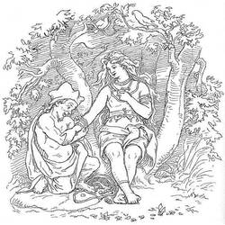 Malvorlage: Nordische Mythologie (Götter und Göttinnen) #110829 - Kostenlose Malvorlagen zum Ausdrucken