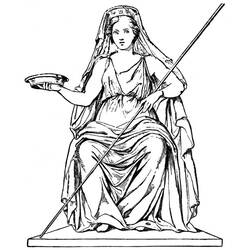 Malvorlage: Römische Mythologie (Götter und Göttinnen) #110018 - Kostenlose Malvorlagen zum Ausdrucken