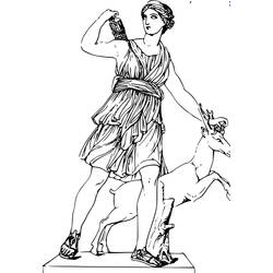 Malvorlage: Römische Mythologie (Götter und Göttinnen) #110135 - Kostenlose Malvorlagen zum Ausdrucken