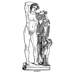 Malvorlage: Römische Mythologie (Götter und Göttinnen) #110160 - Kostenlose Malvorlagen zum Ausdrucken