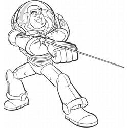 Malvorlage: Abenteuer von Buzz Lightyear (Karikaturen) #46680 - Kostenlose Malvorlagen zum Ausdrucken