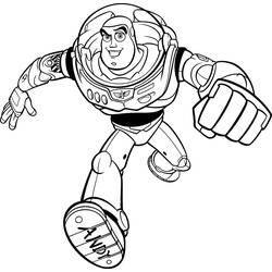 Malvorlage: Abenteuer von Buzz Lightyear (Karikaturen) #46690 - Kostenlose Malvorlagen zum Ausdrucken