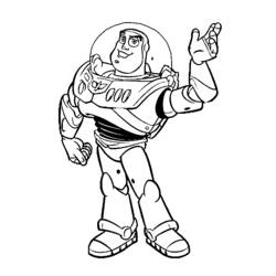 Malvorlage: Abenteuer von Buzz Lightyear (Karikaturen) #46695 - Kostenlose Malvorlagen zum Ausdrucken