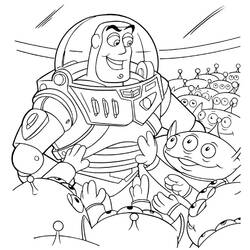 Malvorlage: Abenteuer von Buzz Lightyear (Karikaturen) #46697 - Kostenlose Malvorlagen zum Ausdrucken