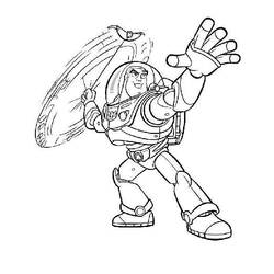 Malvorlage: Abenteuer von Buzz Lightyear (Karikaturen) #46700 - Kostenlose Malvorlagen zum Ausdrucken