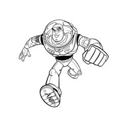 Malvorlage: Abenteuer von Buzz Lightyear (Karikaturen) #46701 - Kostenlose Malvorlagen zum Ausdrucken