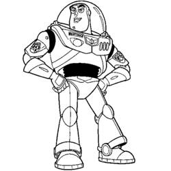Malvorlage: Abenteuer von Buzz Lightyear (Karikaturen) #46702 - Kostenlose Malvorlagen zum Ausdrucken