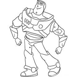 Malvorlage: Abenteuer von Buzz Lightyear (Karikaturen) #46711 - Kostenlose Malvorlagen zum Ausdrucken