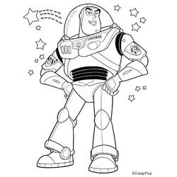 Malvorlage: Abenteuer von Buzz Lightyear (Karikaturen) #46721 - Kostenlose Malvorlagen zum Ausdrucken