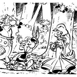 Malvorlage: Asterix und Obelix (Karikaturen) #24388 - Kostenlose Malvorlagen zum Ausdrucken