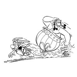 Malvorlage: Asterix und Obelix (Karikaturen) #24401 - Kostenlose Malvorlagen zum Ausdrucken