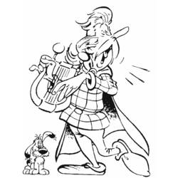 Malvorlage: Asterix und Obelix (Karikaturen) #24407 - Kostenlose Malvorlagen zum Ausdrucken