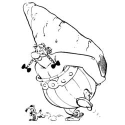 Malvorlage: Asterix und Obelix (Karikaturen) #24418 - Kostenlose Malvorlagen zum Ausdrucken