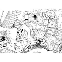 Malvorlage: Asterix und Obelix (Karikaturen) #24421 - Kostenlose Malvorlagen zum Ausdrucken
