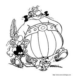 Malvorlage: Asterix und Obelix (Karikaturen) #24424 - Kostenlose Malvorlagen zum Ausdrucken