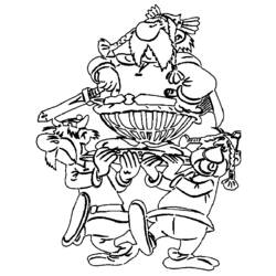 Malvorlage: Asterix und Obelix (Karikaturen) #24429 - Kostenlose Malvorlagen zum Ausdrucken