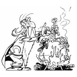 Malvorlage: Asterix und Obelix (Karikaturen) #24430 - Kostenlose Malvorlagen zum Ausdrucken