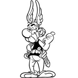 Malvorlage: Asterix und Obelix (Karikaturen) #24433 - Kostenlose Malvorlagen zum Ausdrucken