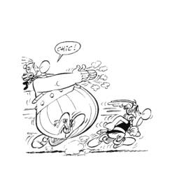 Malvorlage: Asterix und Obelix (Karikaturen) #24456 - Kostenlose Malvorlagen zum Ausdrucken