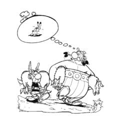 Malvorlage: Asterix und Obelix (Karikaturen) #24460 - Kostenlose Malvorlagen zum Ausdrucken