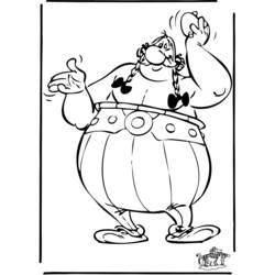 Malvorlage: Asterix und Obelix (Karikaturen) #24461 - Kostenlose Malvorlagen zum Ausdrucken