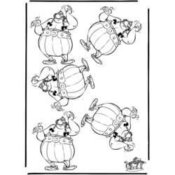 Malvorlage: Asterix und Obelix (Karikaturen) #24473 - Kostenlose Malvorlagen zum Ausdrucken