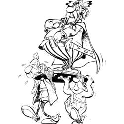 Malvorlage: Asterix und Obelix (Karikaturen) #24475 - Kostenlose Malvorlagen zum Ausdrucken