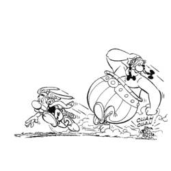 Malvorlage: Asterix und Obelix (Karikaturen) #24482 - Kostenlose Malvorlagen zum Ausdrucken