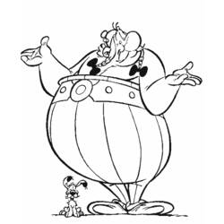 Malvorlage: Asterix und Obelix (Karikaturen) #24483 - Kostenlose Malvorlagen zum Ausdrucken