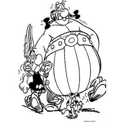 Malvorlage: Asterix und Obelix (Karikaturen) #24486 - Kostenlose Malvorlagen zum Ausdrucken