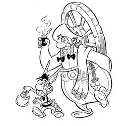 Malvorlage: Asterix und Obelix (Karikaturen) #24487 - Kostenlose Malvorlagen zum Ausdrucken