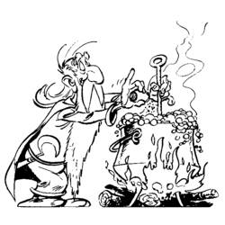 Malvorlage: Asterix und Obelix (Karikaturen) #24488 - Kostenlose Malvorlagen zum Ausdrucken