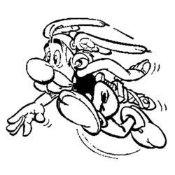 Malvorlage: Asterix und Obelix (Karikaturen) #24519 - Kostenlose Malvorlagen zum Ausdrucken