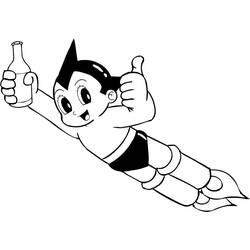 Malvorlage: Astro Boy (Karikaturen) #45257 - Kostenlose Malvorlagen zum Ausdrucken