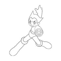 Malvorlage: Astro Boy (Karikaturen) #45261 - Kostenlose Malvorlagen zum Ausdrucken