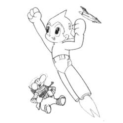 Malvorlage: Astro Boy (Karikaturen) #45312 - Kostenlose Malvorlagen zum Ausdrucken