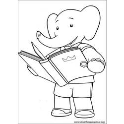 Malvorlage: Babar (Karikaturen) #27943 - Kostenlose Malvorlagen zum Ausdrucken