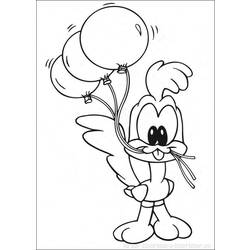 Malvorlage: Baby Looney Tunes (Karikaturen) #26519 - Kostenlose Malvorlagen zum Ausdrucken