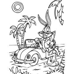 Malvorlage: Baby Looney Tunes (Karikaturen) #26533 - Kostenlose Malvorlagen zum Ausdrucken
