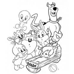 Malvorlage: Baby Looney Tunes (Karikaturen) #26564 - Kostenlose Malvorlagen zum Ausdrucken
