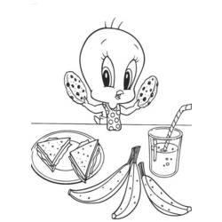 Malvorlage: Baby Looney Tunes (Karikaturen) #26585 - Kostenlose Malvorlagen zum Ausdrucken