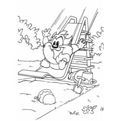 Malvorlage: Baby Looney Tunes (Karikaturen) #26607 - Kostenlose Malvorlagen zum Ausdrucken
