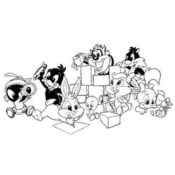 Malvorlage: Baby Looney Tunes (Karikaturen) #26638 - Kostenlose Malvorlagen zum Ausdrucken